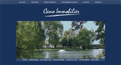 Desktop Screenshot of cano-immobilier.com